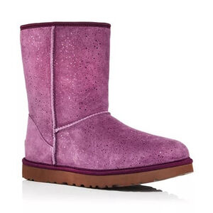 UGG® Women's Classic Short Metallic Booties Size 9